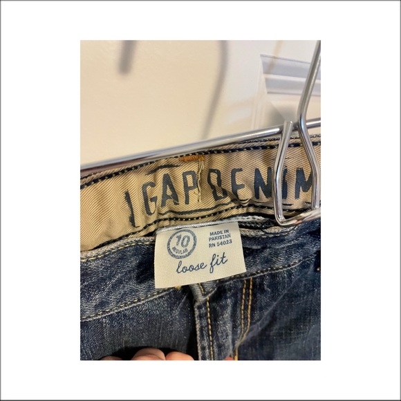 GAP jeans, child size 10 - Picture 3 of 3